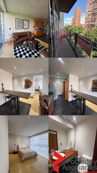 Apartaestudio en Arriendo en Poblado
